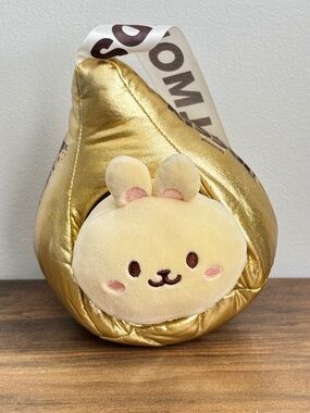 Anirollz Bunniroll Gold Hersey Kisses Almonds Bunny Plush Stuffed Animal Toy